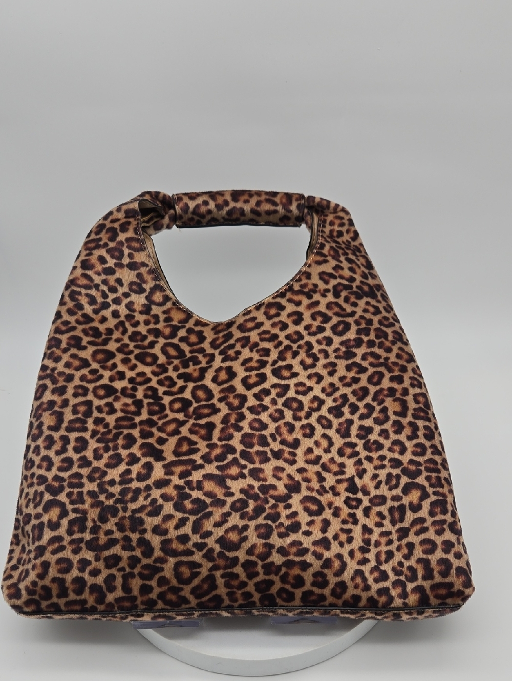 Leopard Print Tote Bag - Brown Animal Print Shoulder Bag